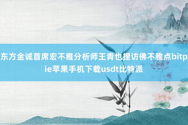 东方金诚首席宏不雅分析师王青也捏访佛不雅点bitpie苹果手机下载usdt比特派