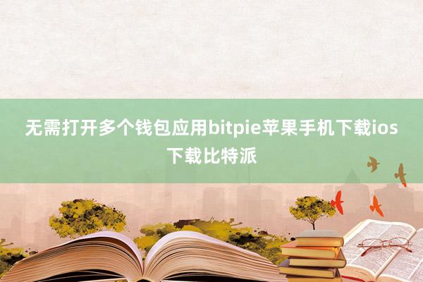 无需打开多个钱包应用bitpie苹果手机下载ios下载比特派