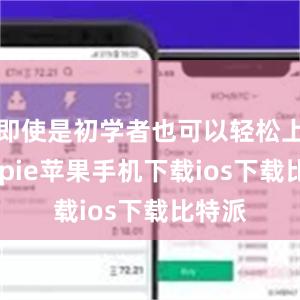 即使是初学者也可以轻松上手bitpie苹果手机下载ios下载比特派