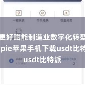 更好赋能制造业数字化转型bitpie苹果手机下载usdt比特派