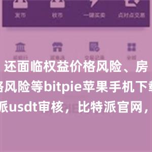 还面临权益价格风险、房地产价格风险等bitpie苹果手机下载比特派usdt审核，比特派官网，比特派钱包，比特派下载