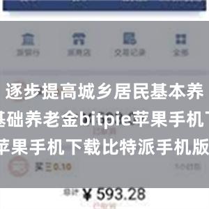 逐步提高城乡居民基本养老保险基础养老金bitpie苹果手机下载比特派手机版安卓