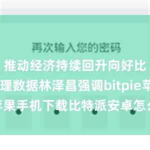 推动经济持续回升向好比特派 清理数据林泽昌强调bitpie苹果手机下载比特派安卓怎么下载安装