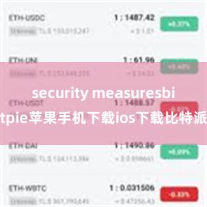 security measuresbitpie苹果手机下载ios下载比特派