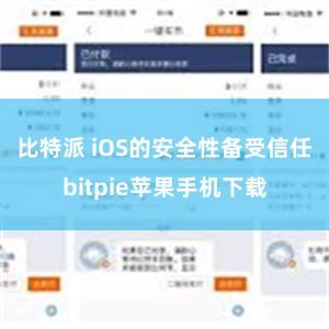 比特派 iOS的安全性备受信任bitpie苹果手机下载